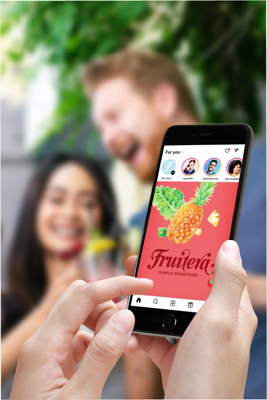 A graphic featuring Instagram marketing tips tailored for small businesses, with colorful icons and engaging text.